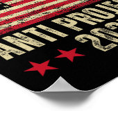 民主主義アンチプロジェクト2025ストッププロジェクト2025アンチ ポスター (角)