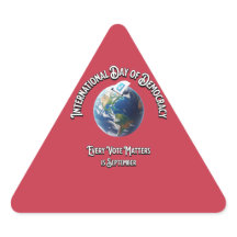 民主主義国際的の日。すべての投票がカウントされる。