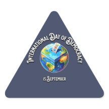民主主義国際的の日。9月15日