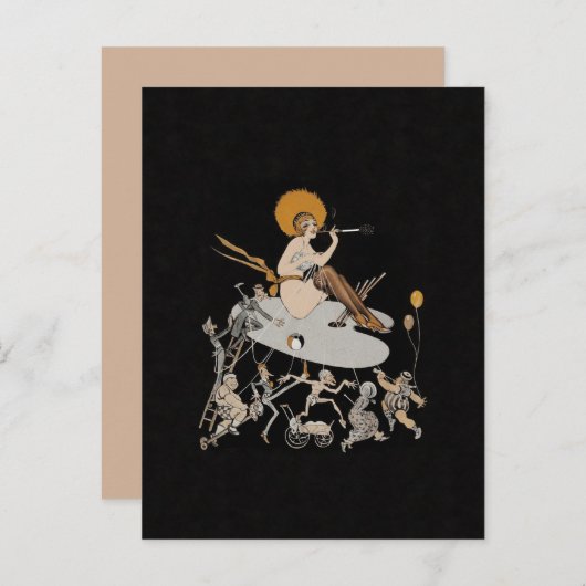 民主主義絵画~ポストカード/招待状 インビテーションポストカード (正面/裏面)