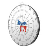 民主主義者米国のパーティーの投げ矢板米国 ダーツボード (正面右)