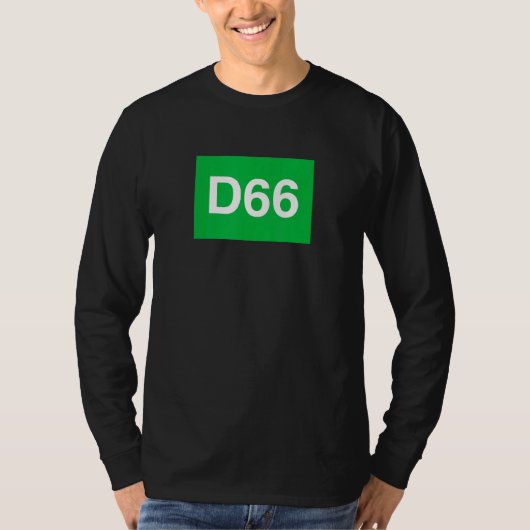 民主主義者66 Tシャツ (正面)