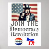 民主主義革命ポスター ポスター (正面)