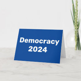民主主義2024年大統領の選挙 カード