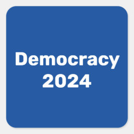 民主主義2024年大統領の選挙 スクエアシール