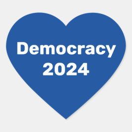 民主主義2024年大統領の選挙 ハートシール