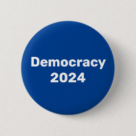 民主主義2024年大統領の選挙 缶バッジ