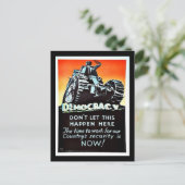 民主主義 ポストカード (スタンド正面)