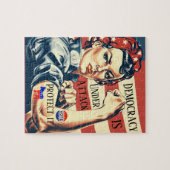 民主主義/保護Itジグソーパズル ジグソーパズル (横)