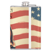 民主主義/保護Itフラスク フラスク (裏面)