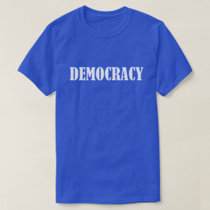 民主主義 Tシャツ