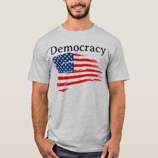 民主主義 Tシャツ