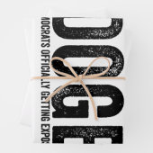 民主党が公式に露呈する ラッピングペーパーシート (インサイチュ)