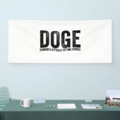 民主党が公式に露呈する 横断幕 (トレードショー)