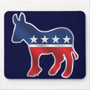 民主党のろばのマウスパッド マウスパッド