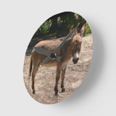 民主党のろば ラウンド壁時計 (傾斜)