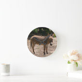 民主党のろば ラウンド壁時計 (ホーム)