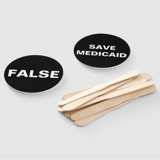 民主党のシンボルや象徴 ハンドファン (組立なし)