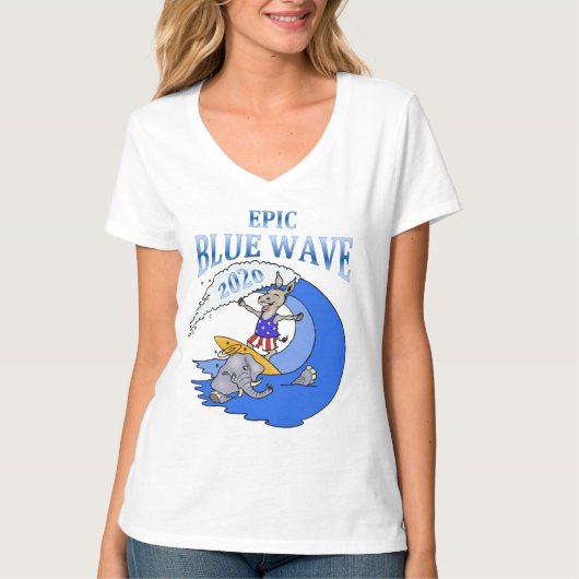 民主党のティー Tシャツ (正面)