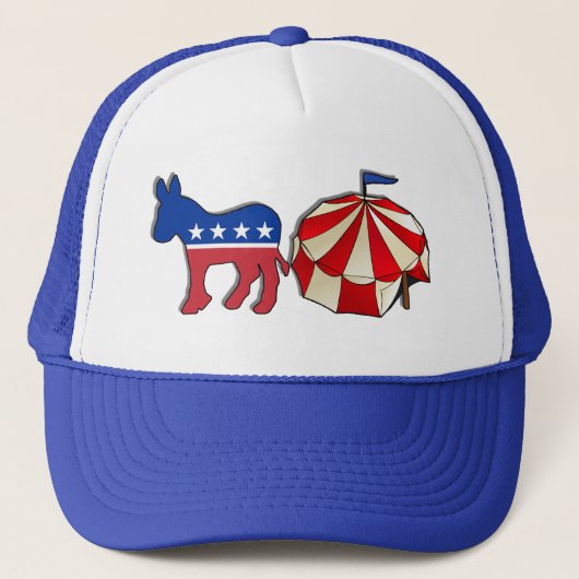 民主党のドンキーサーカス キャップ (正面)