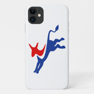 民主党のドンキー iPhone 11 ケース