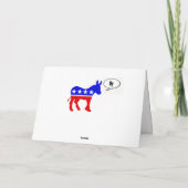 民主党のハヌカ カード (裏面)