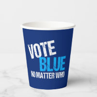 民主党のパーティーを問わず青く投票