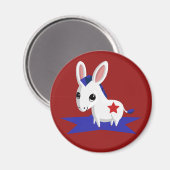 民主党のロバをメイズ マグネット (正面/裏面)