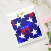 民主党のロバ政治の選挙スター フェイバーバッグ (封をした状態)