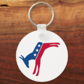 民主党のロバ キーホルダー (正面)