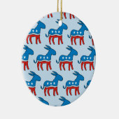 民主党のロバ セラミックオーナメント (右)