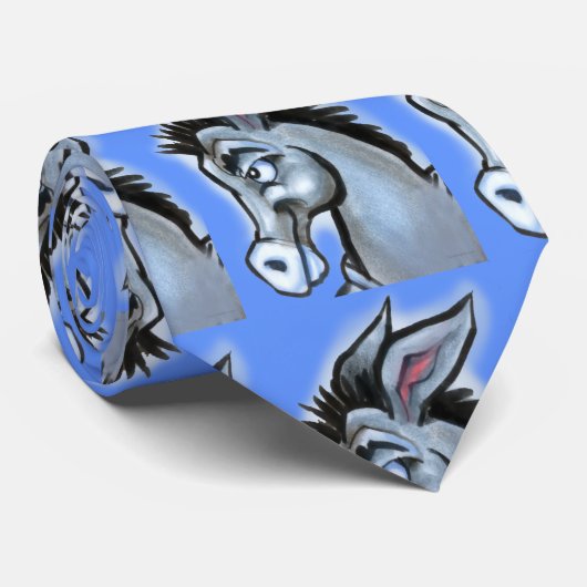 民主党のロバ ネクタイ (ロール)