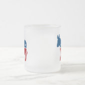 民主党のロバ フロストグラスマグカップ (中央)