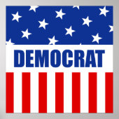 民主党のロバ ポスター (正面)