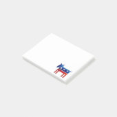 民主党のロバ ポストイット (アングル)