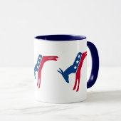 民主党のロバ マグカップ (正面右)