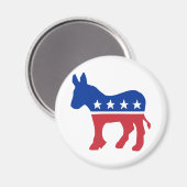 民主党のロバ マグネット (正面/裏面)