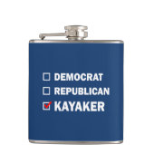 民主党の共和党議員 フラスク (正面)