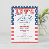 民主党の政治資金調達キャンペーン開始 招待状 (スタンド正面)