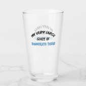 民主党の涙 タンブラーグラス (裏面)