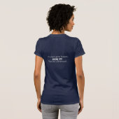 民主党の町委員会 Tシャツ (裏面フル)
