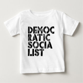 民主党の社会主義者 ベビーTシャツ