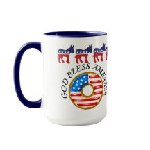 民主党の神がアメリカドーナツを祝福