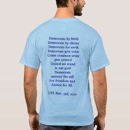 民主党の票 Tシャツ