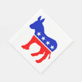 民主党の選挙記号 スタンダードランチョンナプキン (角)