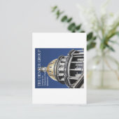 民主党のdemocを保ちます… -カスタマイズ ポストカード (スタンド正面)