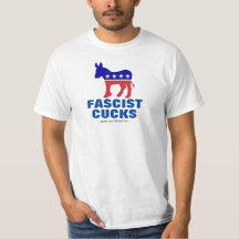 民主党はファシストのカックTシャツ