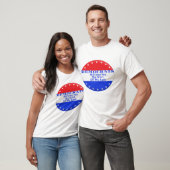民主党は与え私の背のシャツを脱ぎ捨てる Tシャツ (ユニセックス)