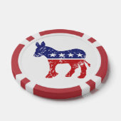 民主党オリジナルロバ困惑 ポーカーチップ (シングル)