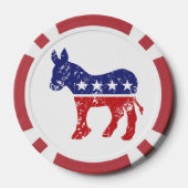 民主党オリジナルロバ困惑 ポーカーチップ (裏面)